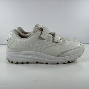 Brooks Addiction Walker 2 V-Strap White Walking Shoe 1203091B142 Womens Size 8.5